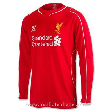 Maillot Liverpool Manche Longue Domicile 2014 2015